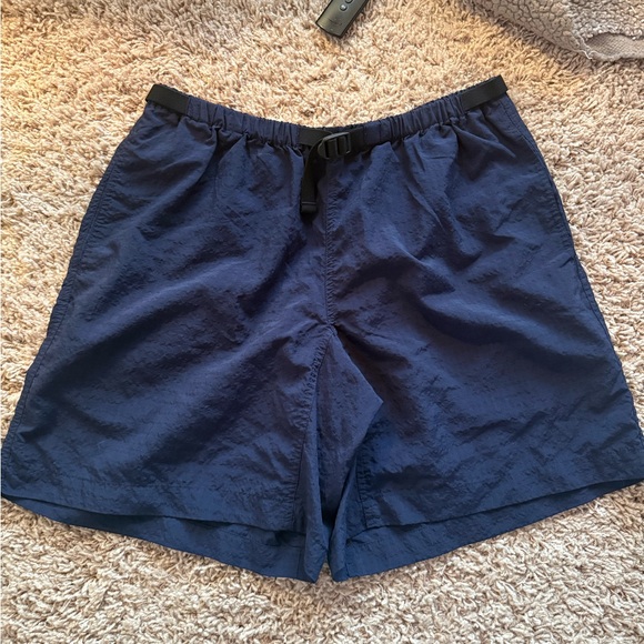 Patagonia Men’s Blue Belted Lightweight Shorts XL - Picture 1 of 4
